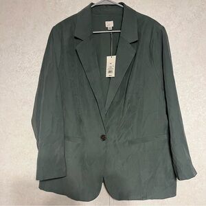 a new day Classic Green Blazer